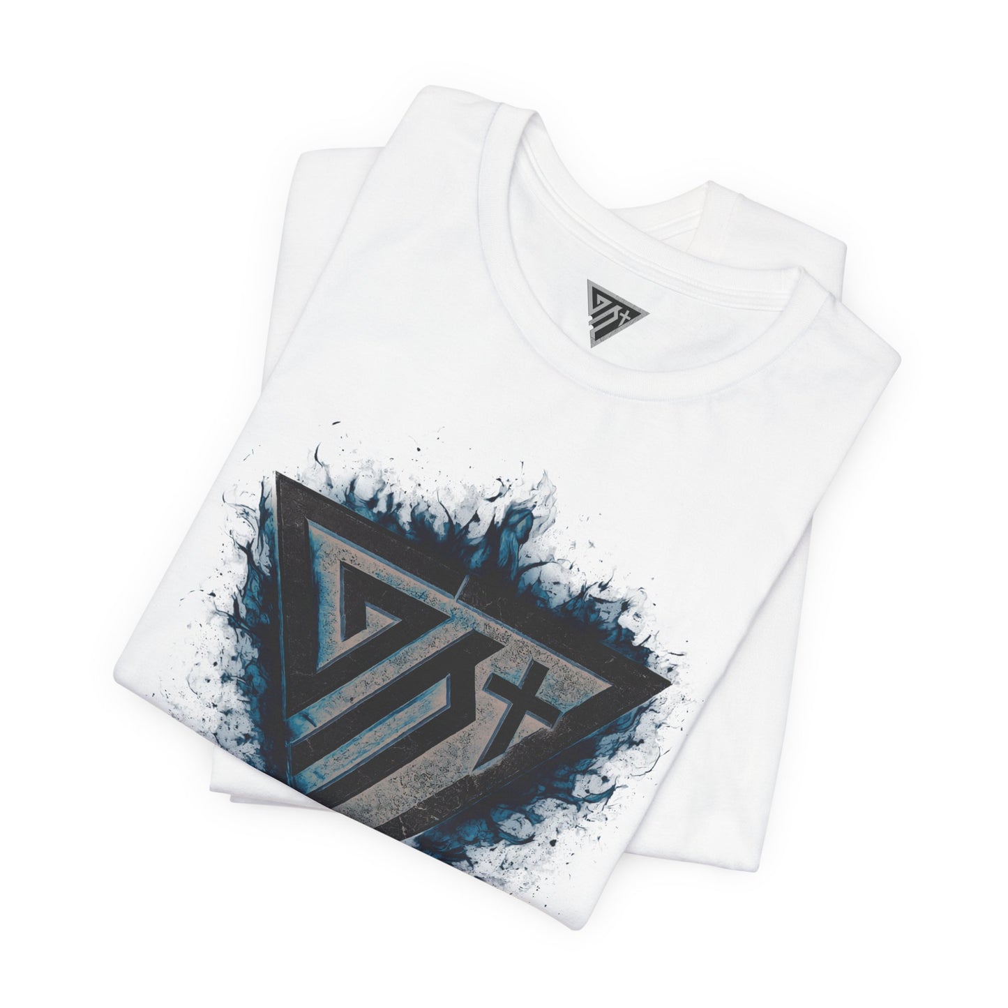 Ghost Nation Logo Tee | Ephesians 6:12 Scripture I Ghost Collection