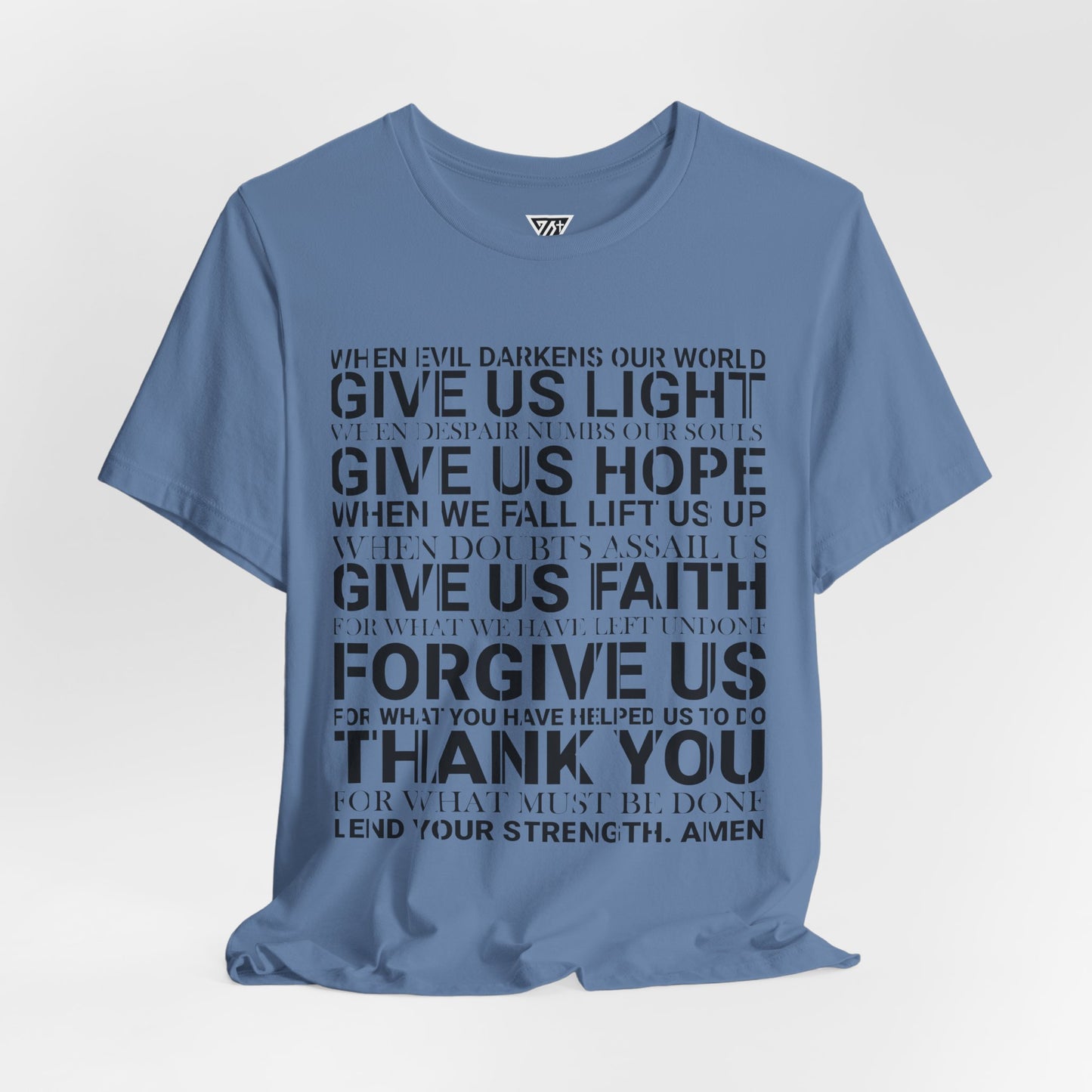 Genesis Prayer T-Shirt I Genesis Collection I Minimal Faith Shirt