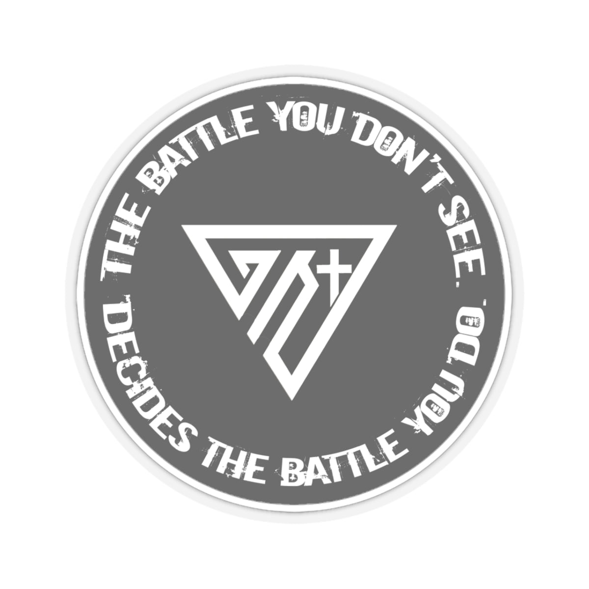 Unseen Battle: Vinyl Sticker
