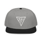 Embroidered Emblem Snapback Hat