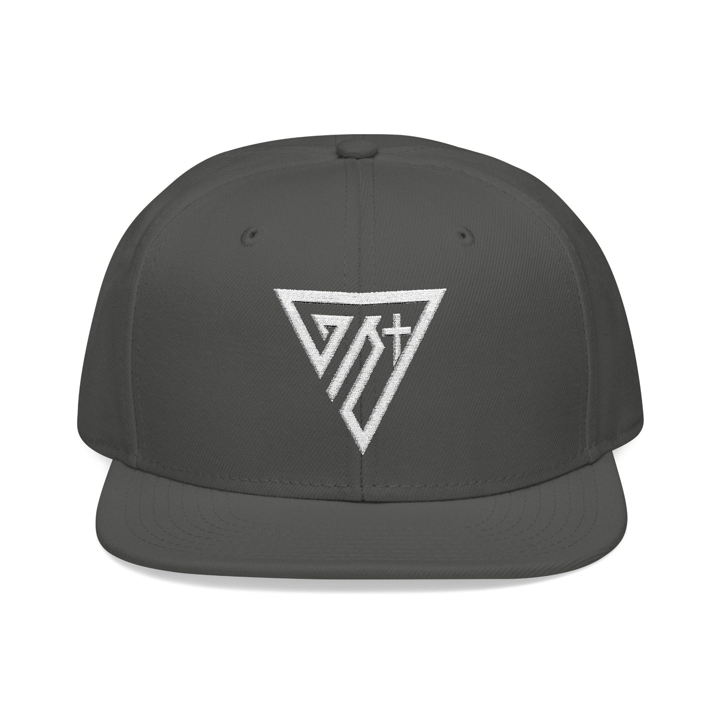 Embroidered Emblem Snapback Hat