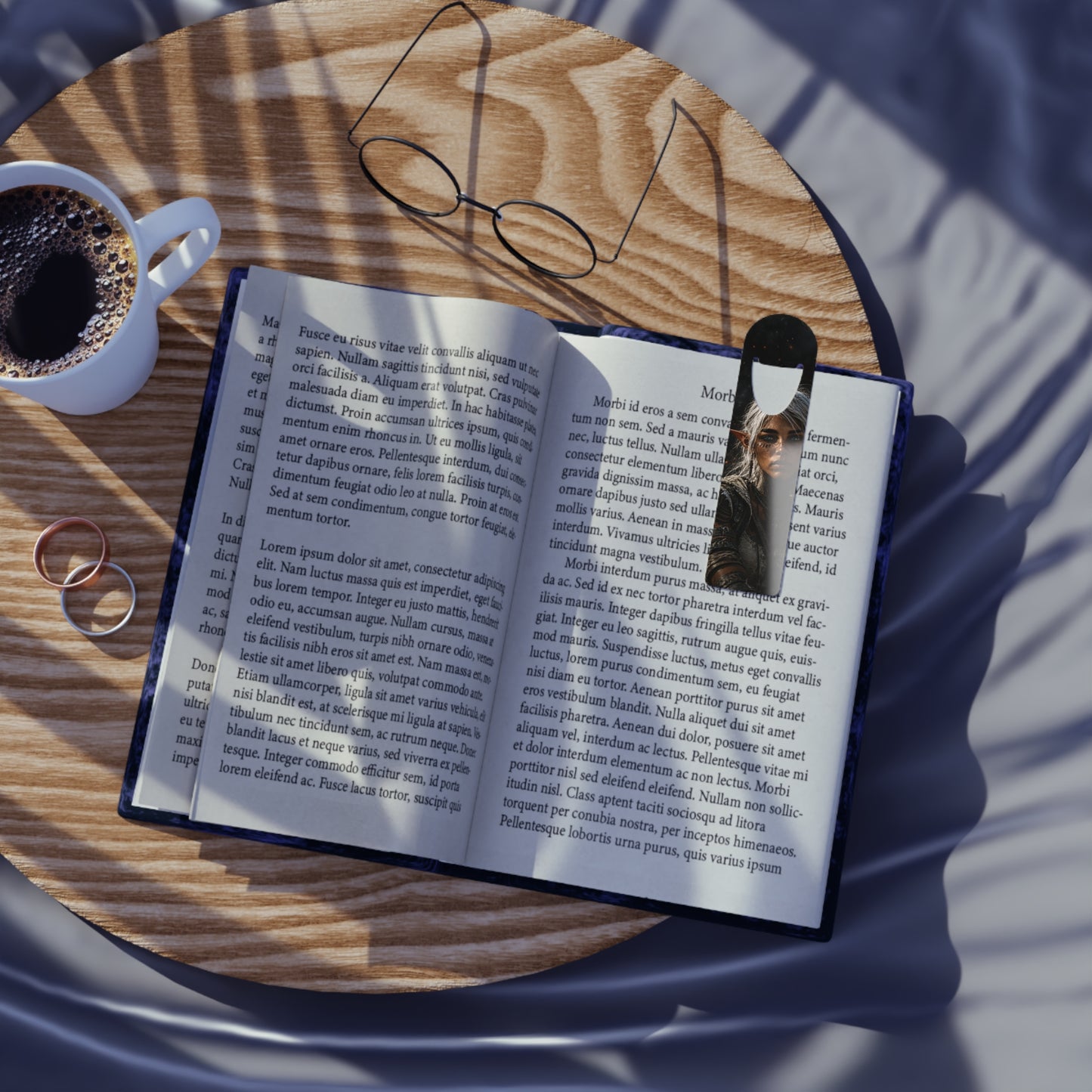 Aluminum Character Bookmark