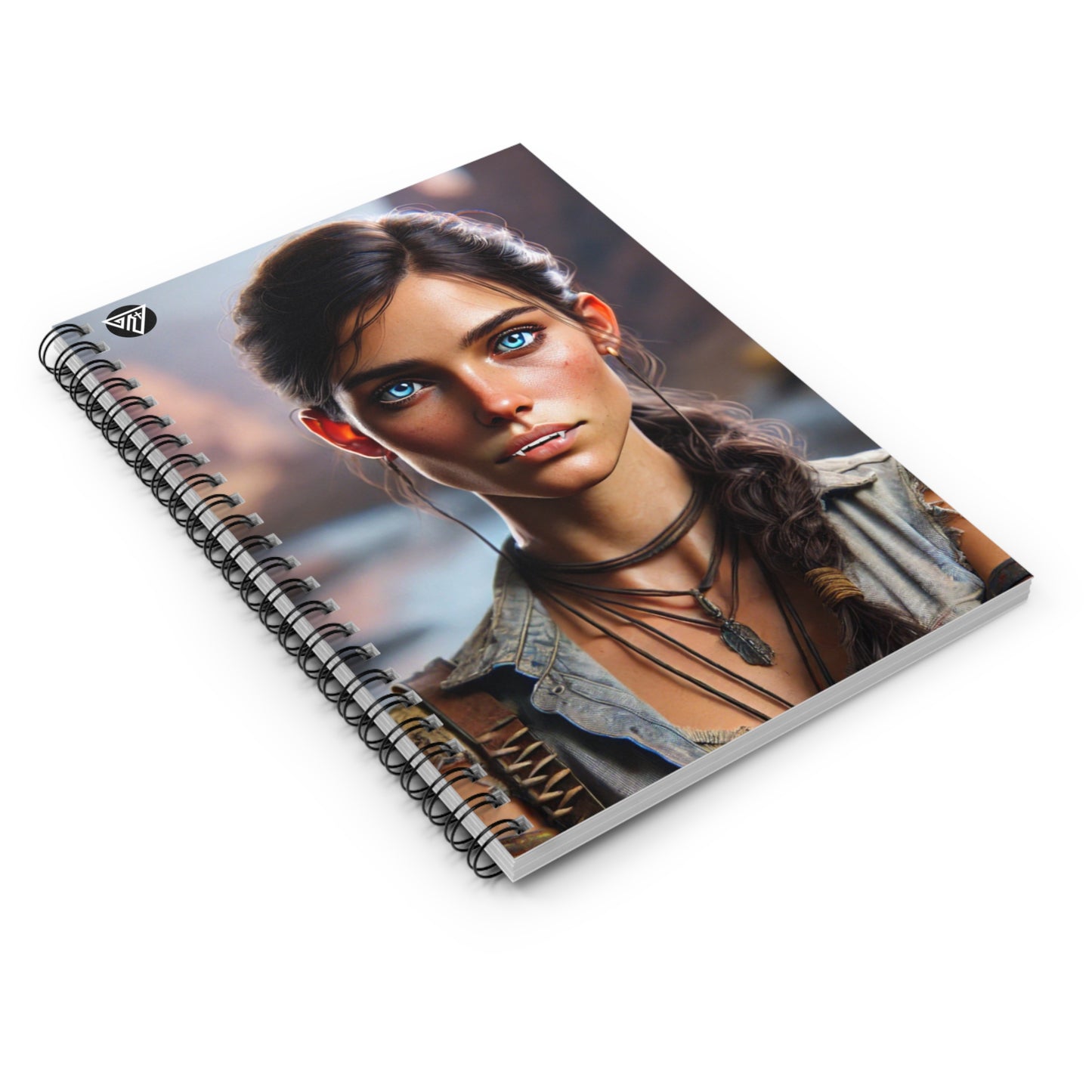 Fantasy Spiral Notebook I Genesis Collection I Azaryah Arcane/Warrior