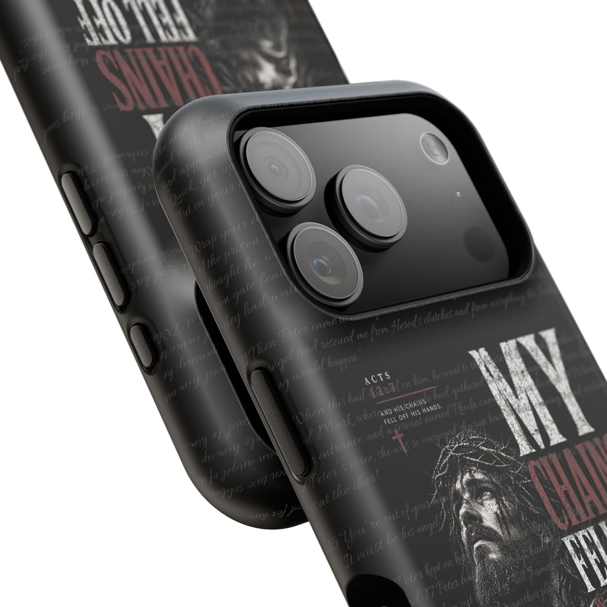 MAGNETIC TOUGH PHONE CASE, ACTS 12:7