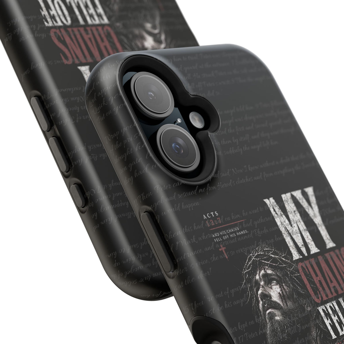 MAGNETIC TOUGH PHONE CASE, ACTS 12:7
