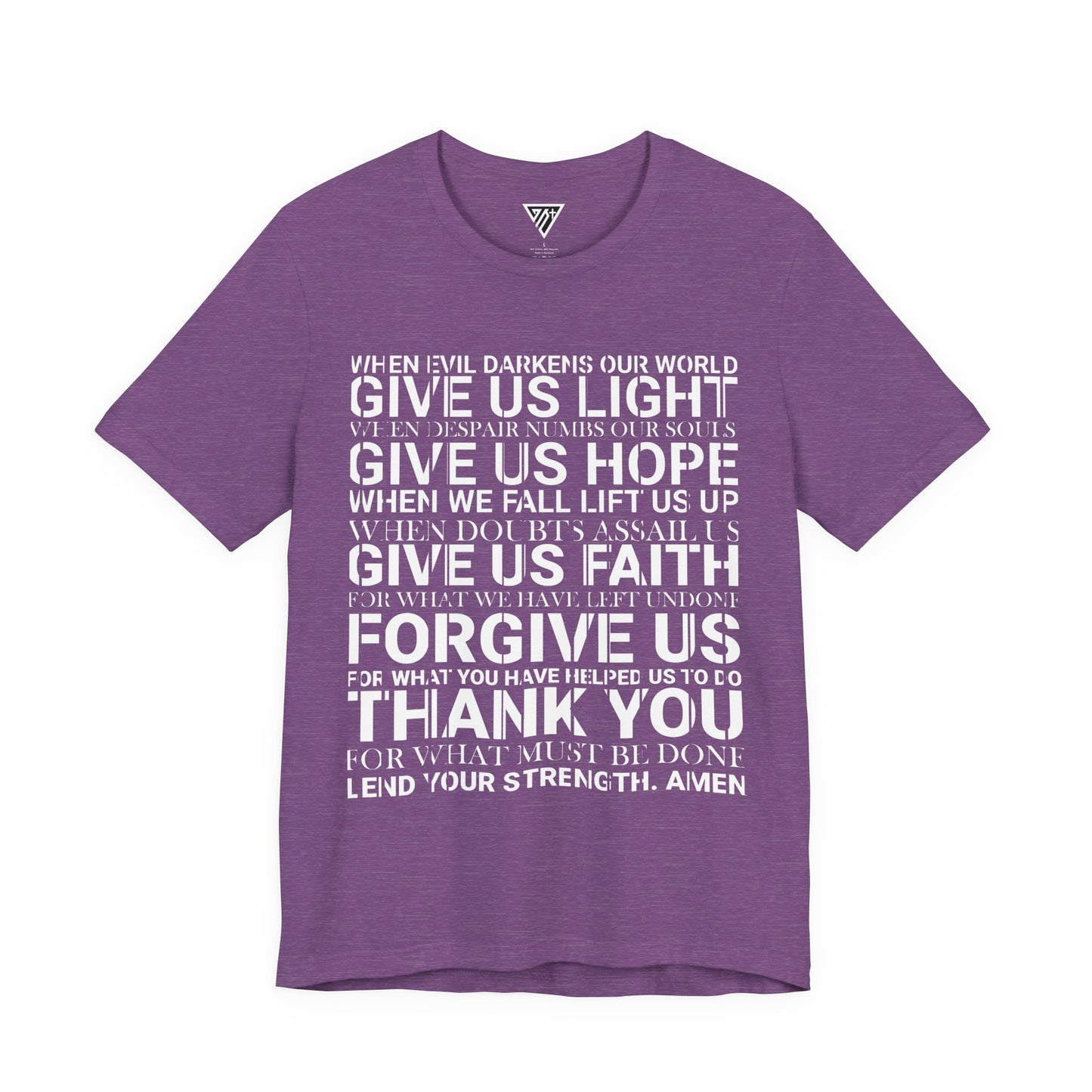 Genesis Prayer T-Shirt I Faith Text Tee I Genesis Collection