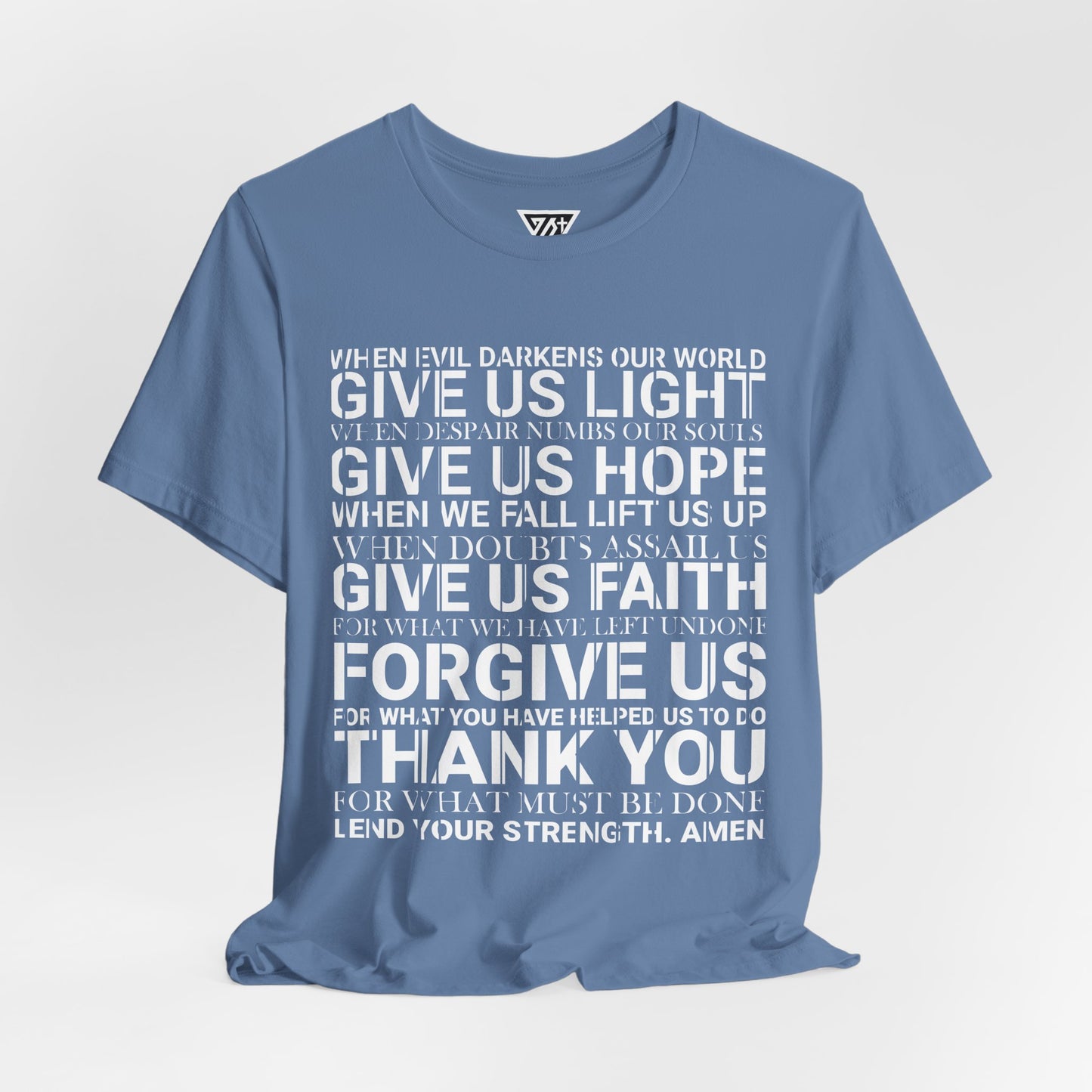 Genesis Prayer T-Shirt I Faith Text Tee I Genesis Collection