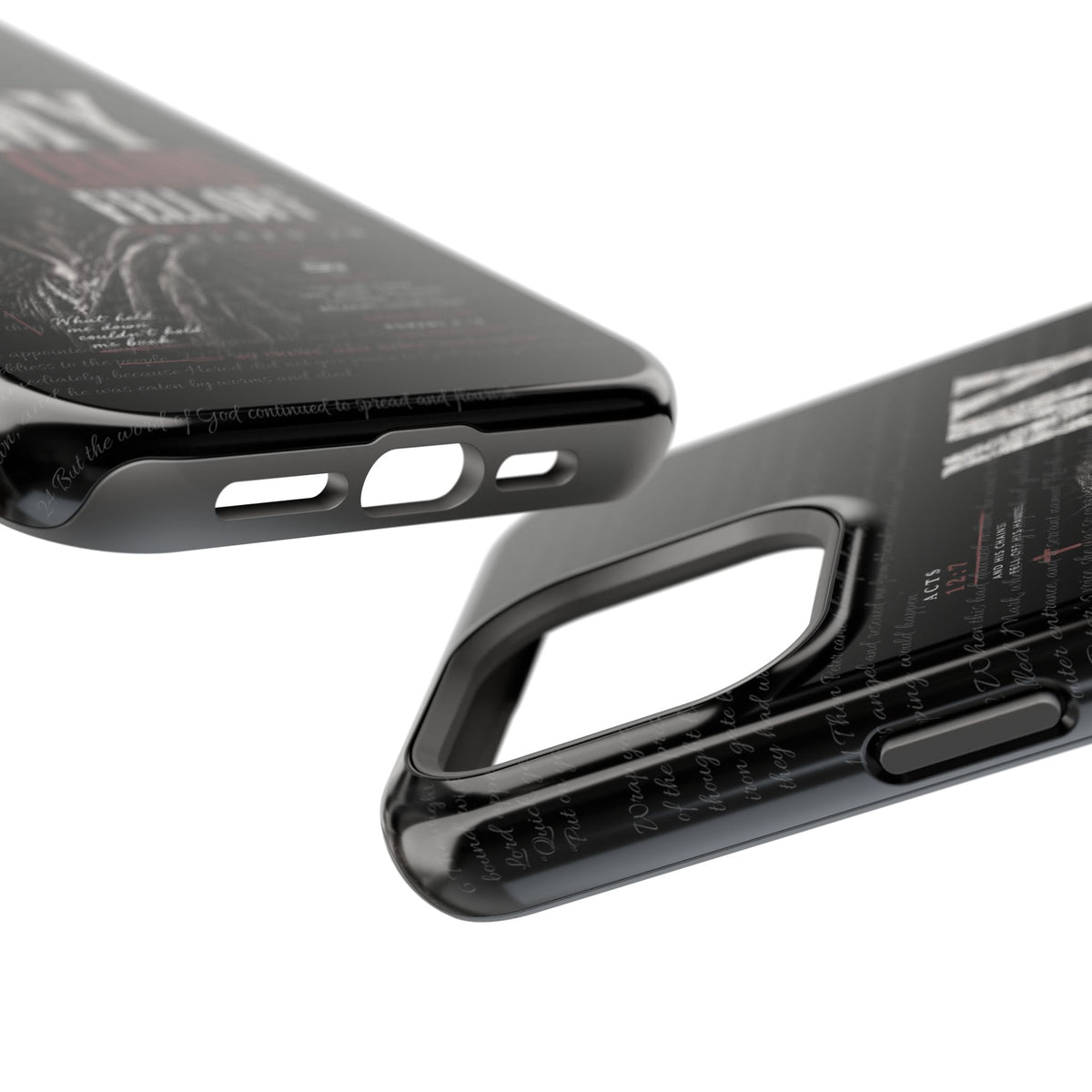 MAGNETIC TOUGH PHONE CASE, ACTS 12:7