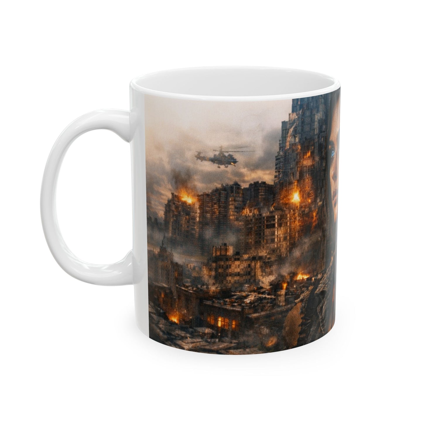 Fantasy Art Mug I Genesis Collection I Azaryah Arcane Warrior