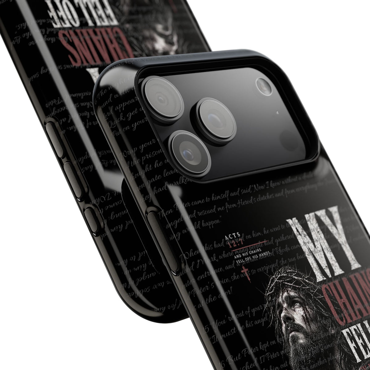 MAGNETIC TOUGH PHONE CASE, ACTS 12:7