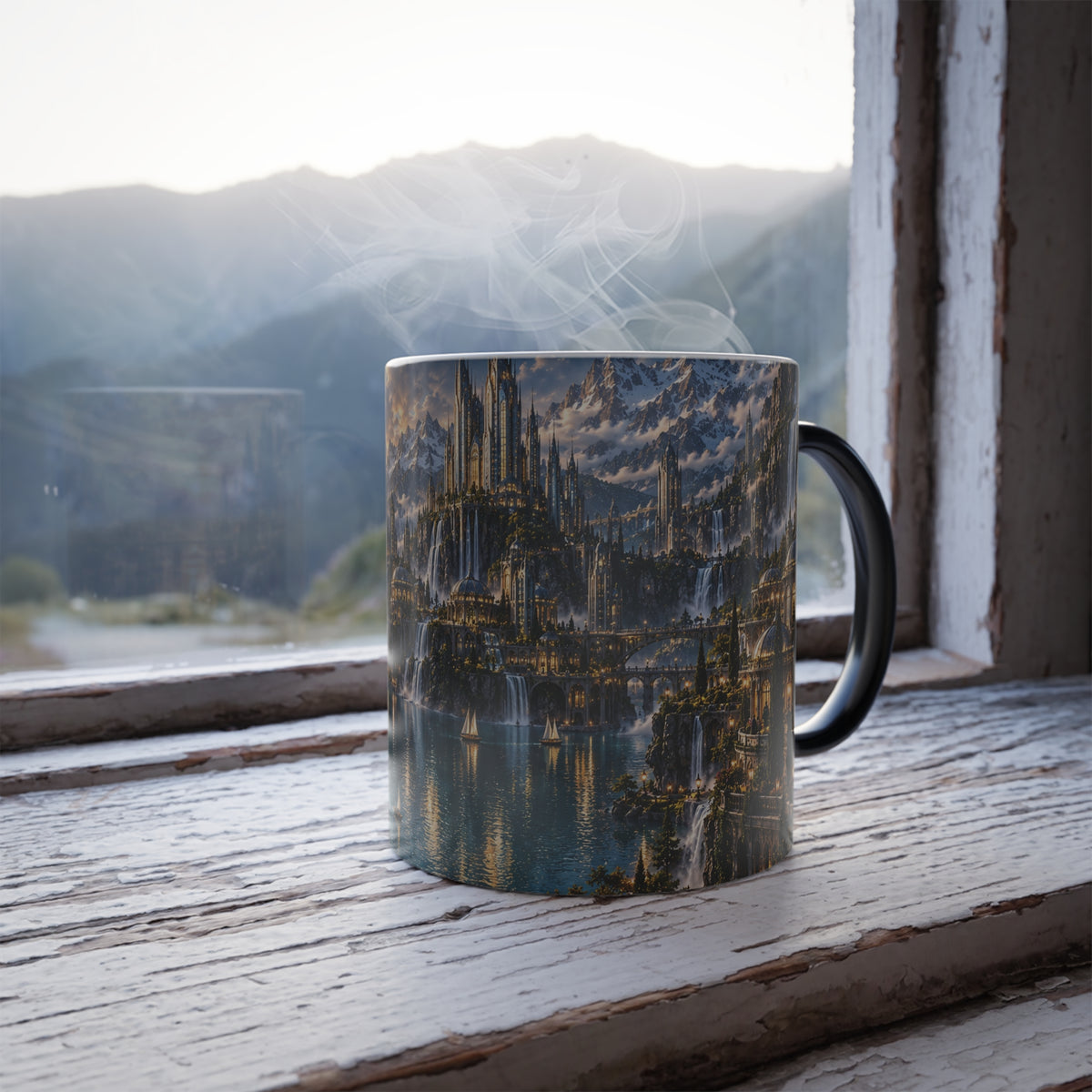 LUMIÈRE CITY HEAT-REACTIVE MUG