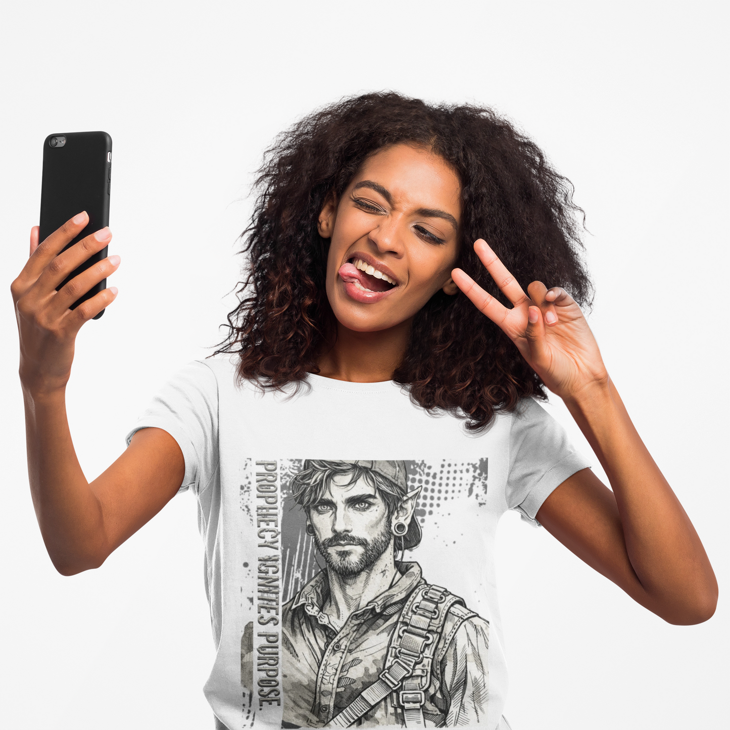 Dex Character T-Shirt I Prophecy Ignites Purpose I Genesis Collection