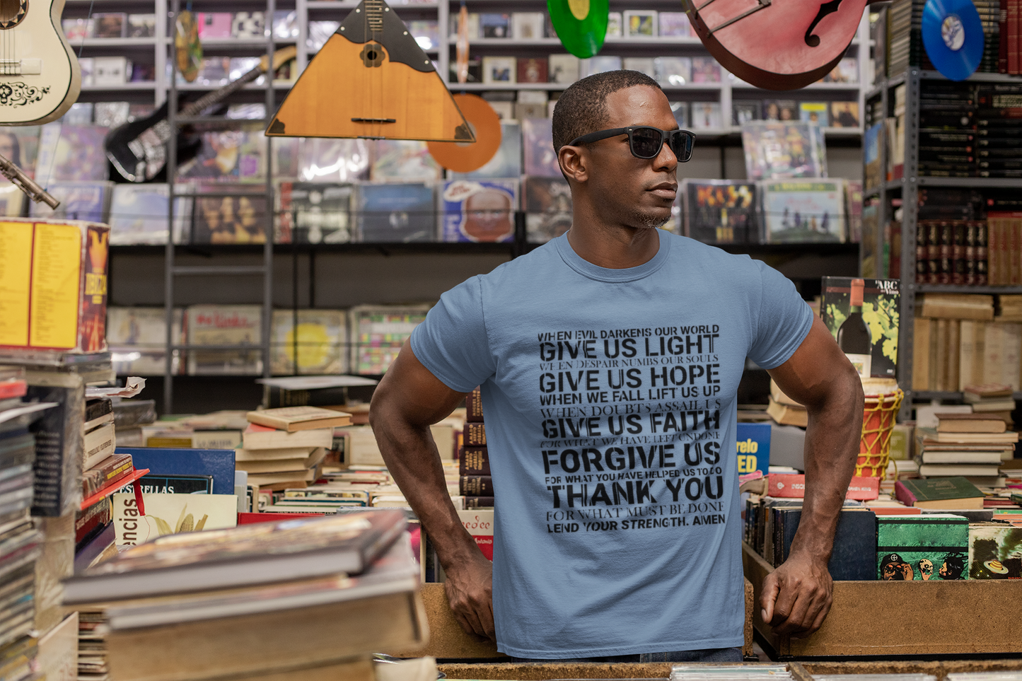 Genesis Prayer T-Shirt I Genesis Collection I Minimal Faith Shirt