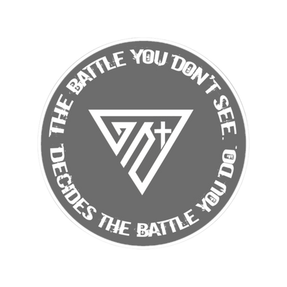Unseen Battle: Vinyl Sticker