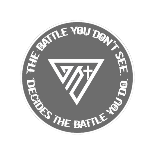 Unseen Battle: Vinyl Sticker