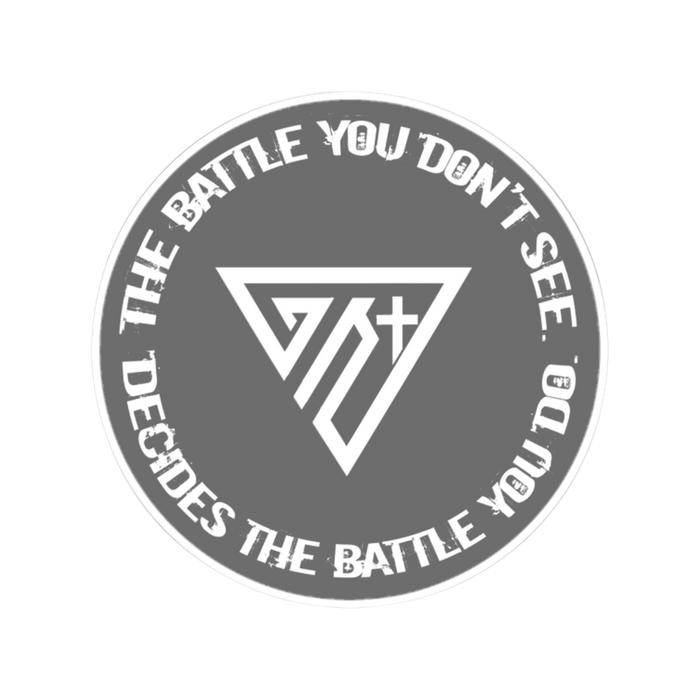 Unseen Battle: Vinyl Sticker