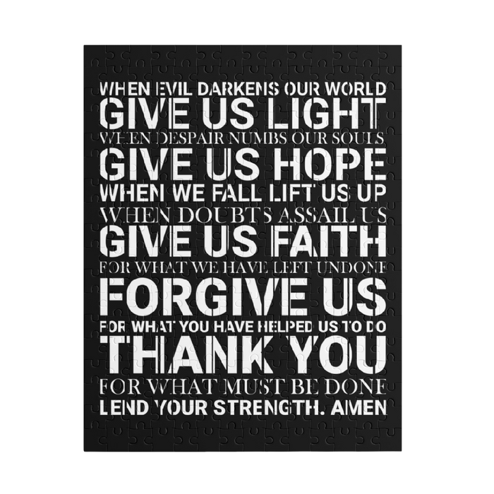Genesis Prayer Jigsaw Puzzle