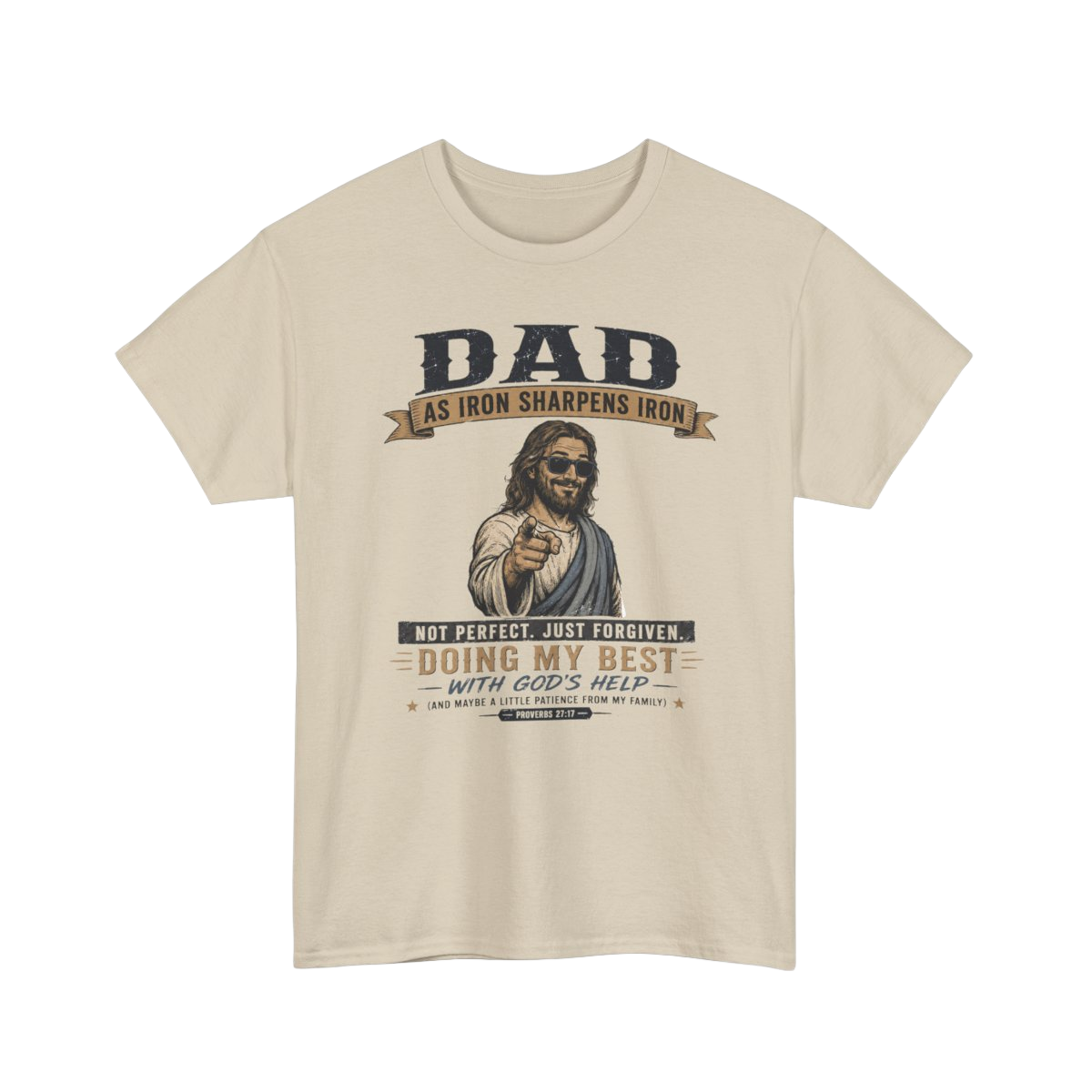 “As Iron Sharpens Iron”  T-Shirt