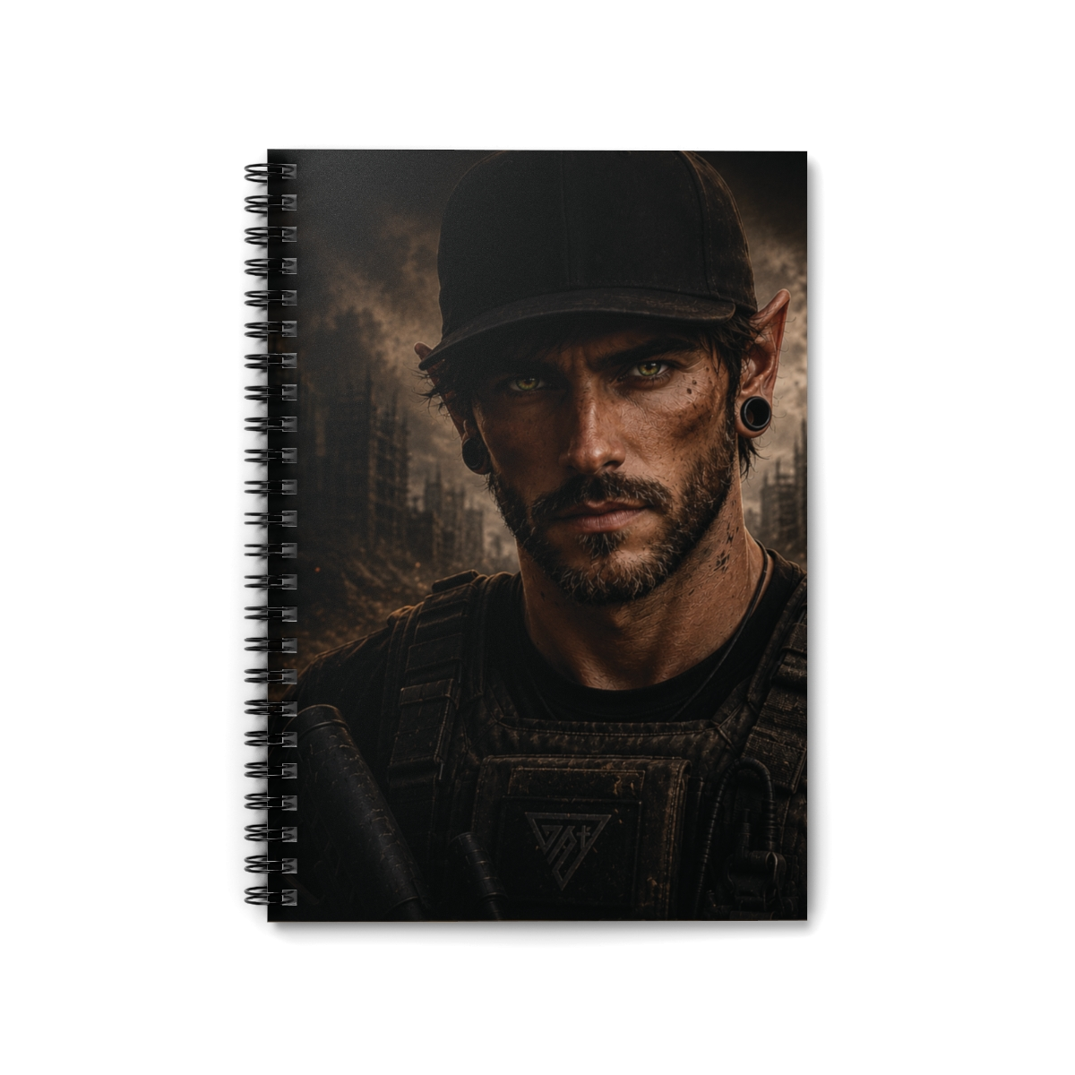 Character Spiral Notebook (6" x 8")