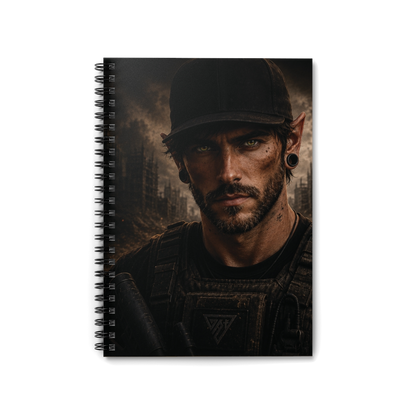 Character Spiral Notebook (6" x 8")