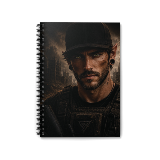 Character Spiral Notebook (6" x 8")
