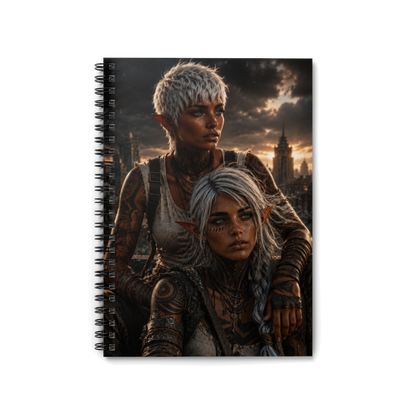 Character Spiral Notebook (6" x 8")
