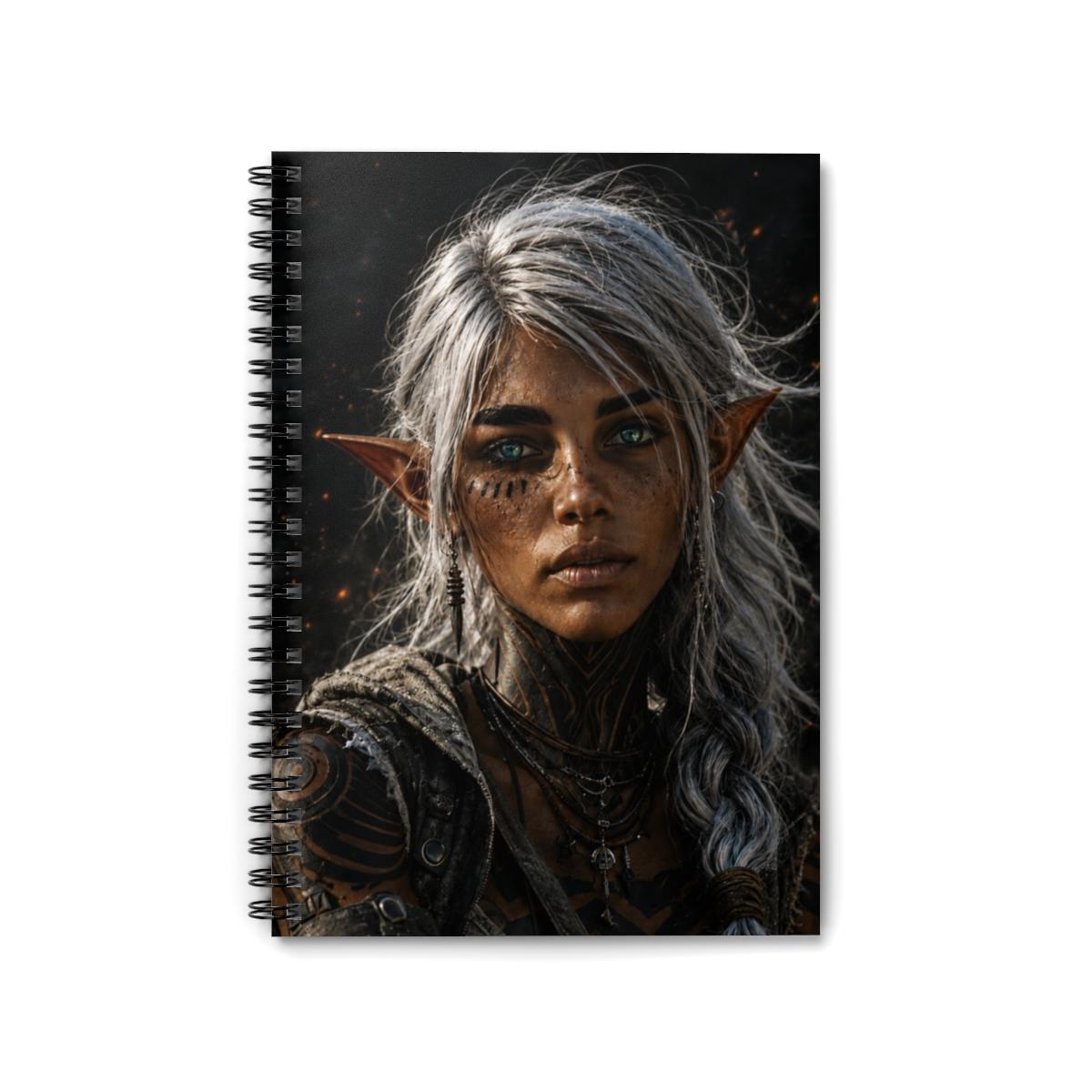Character Spiral Notebook (6" x 8")