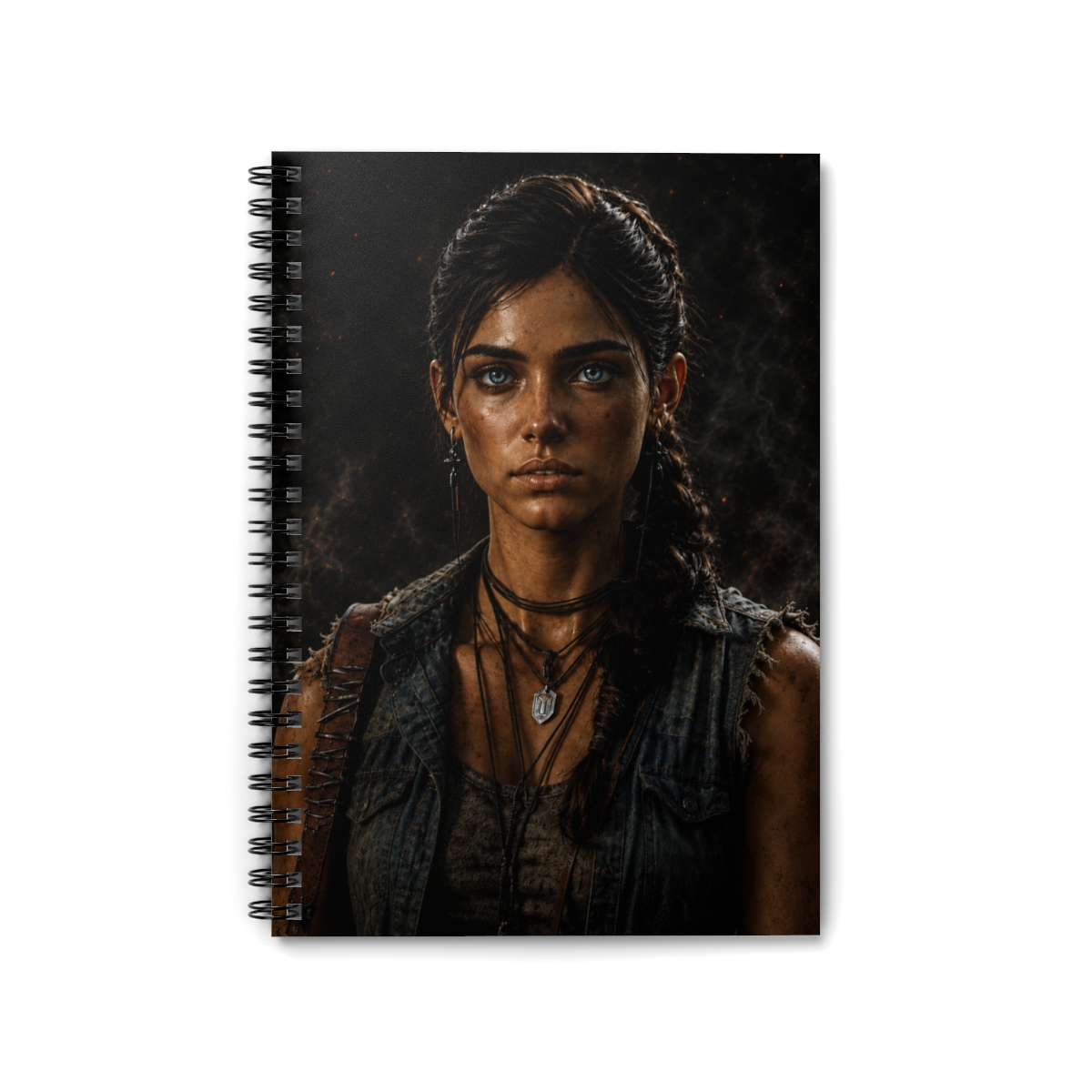Character Spiral Notebook (6" x 8")