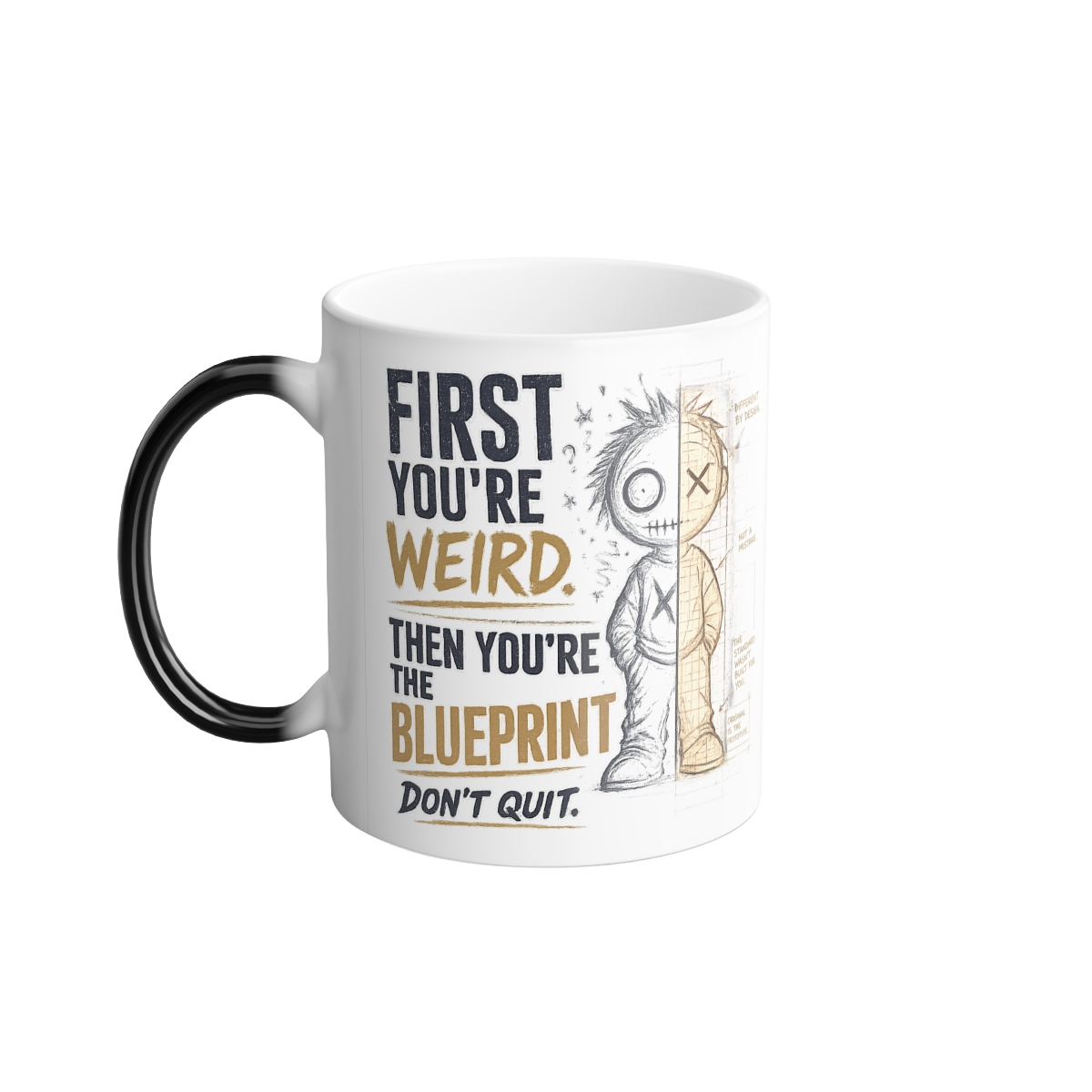 COLOR-CHANGING MUG: BLUEPRINT