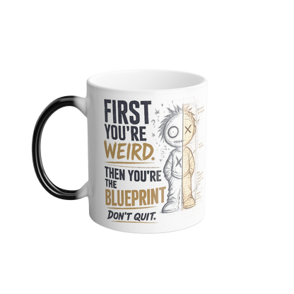 COLOR-CHANGING MUG: BLUEPRINT