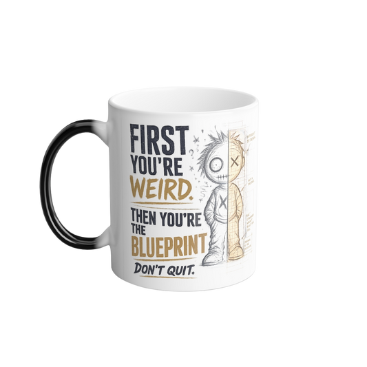 COLOR-CHANGING MUG: BLUEPRINT