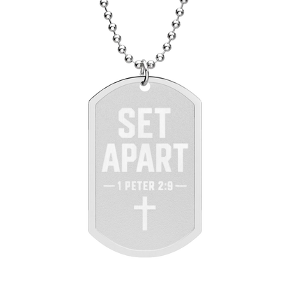 DOG TAG NECKLACE  I 1 PETER 2:9