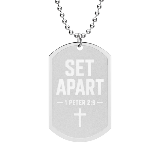 DOG TAG NECKLACE  I 1 PETER 2:9