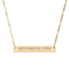 BAR NECKLACE I PSALM 144:1