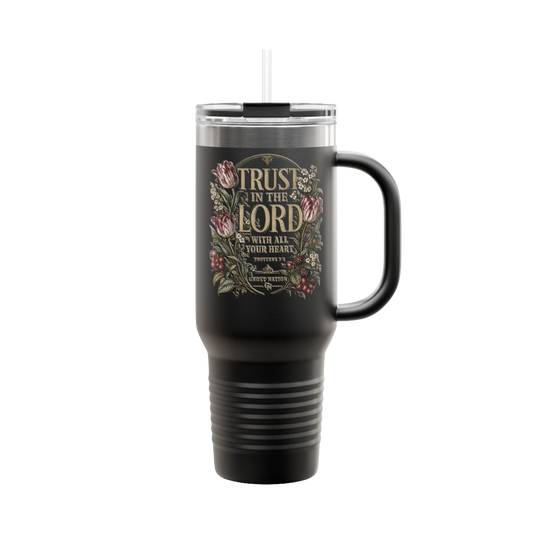 TRAVEL CUP I PROVERBS 3:5