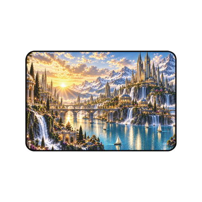 LUMIÈRE SUNRISE CITY DESK MAT