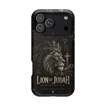 LION OF JUDAH MAGNETIC TOUGH PHONE CASE