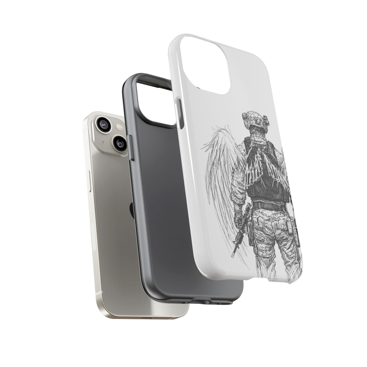 Phone Case I Unseen Collection I Faith Soldier Design