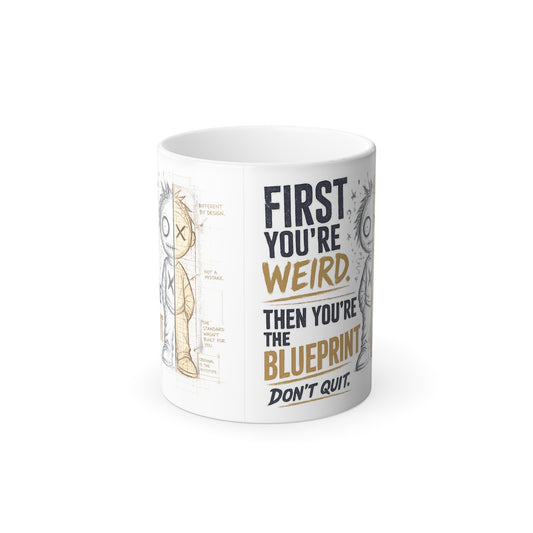 COLOR-CHANGING MUG: BLUEPRINT