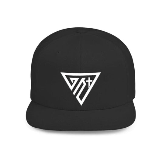 Flat Bill Snapback Hat I Ghost Collection I Ghost Nation Logo