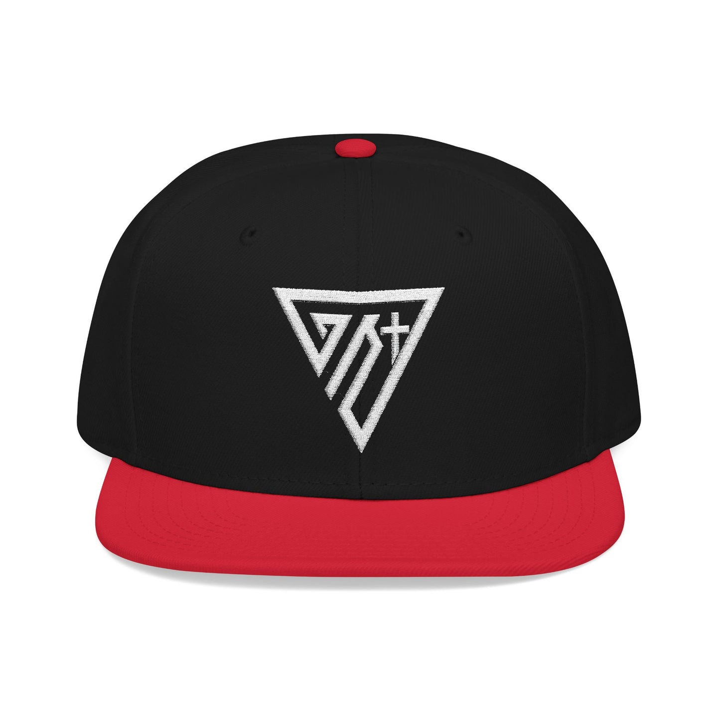 Embroidered Emblem Snapback Hat