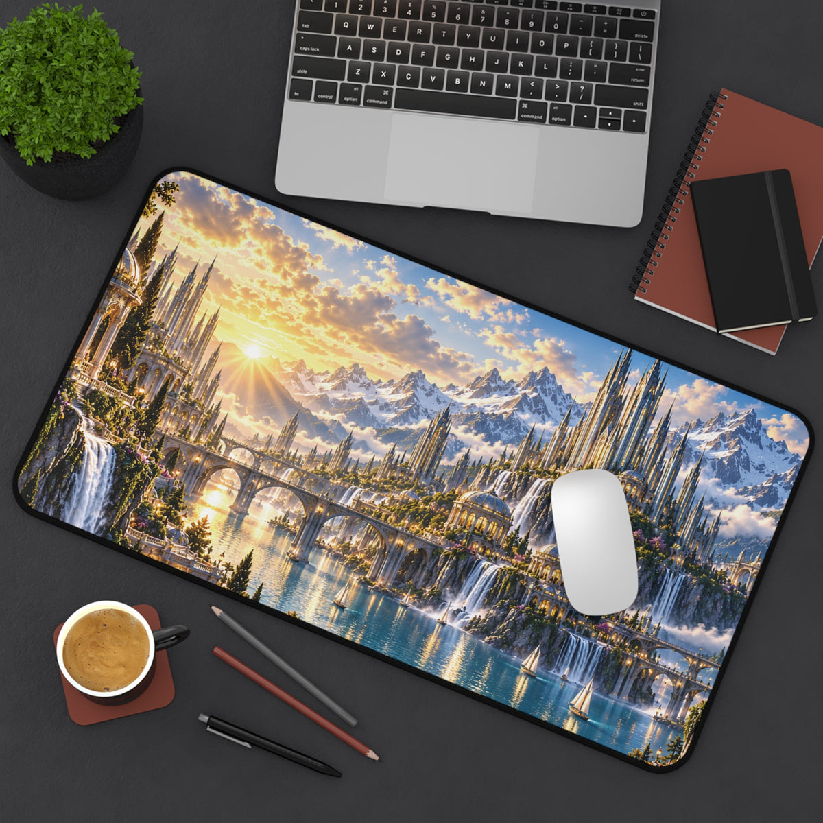 LUMIÈRE SUNRISE CITY DESK MAT