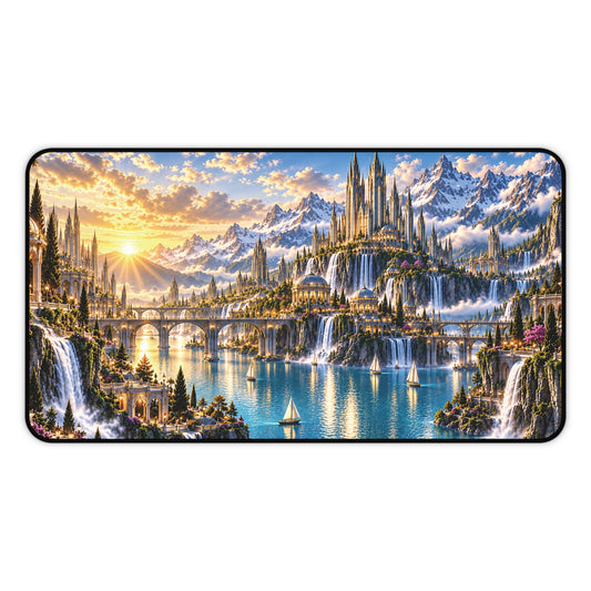 LUMIÈRE SUNRISE CITY DESK MAT