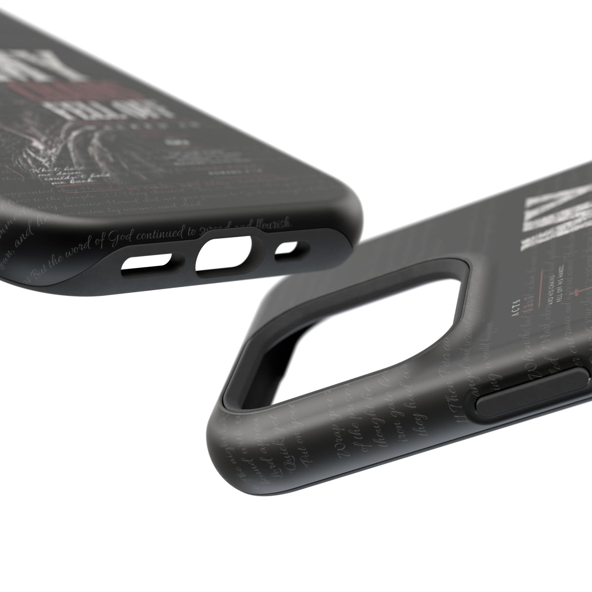 MAGNETIC TOUGH PHONE CASE, ACTS 12:7