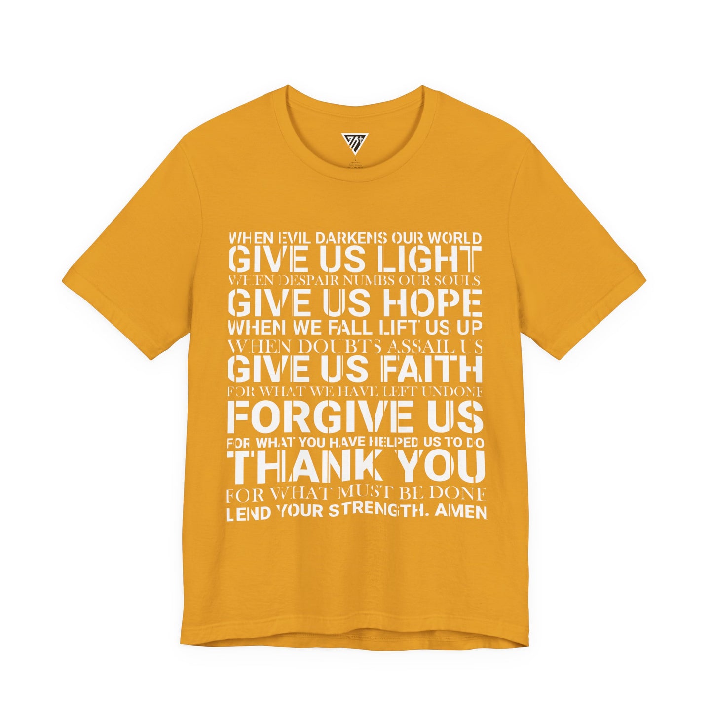 Genesis Prayer T-Shirt I Faith Text Tee I Genesis Collection
