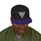 Embroidered Emblem Snapback Hat