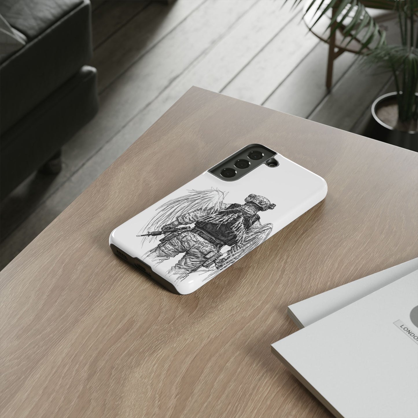 Phone Case I Unseen Collection I Faith Soldier Design