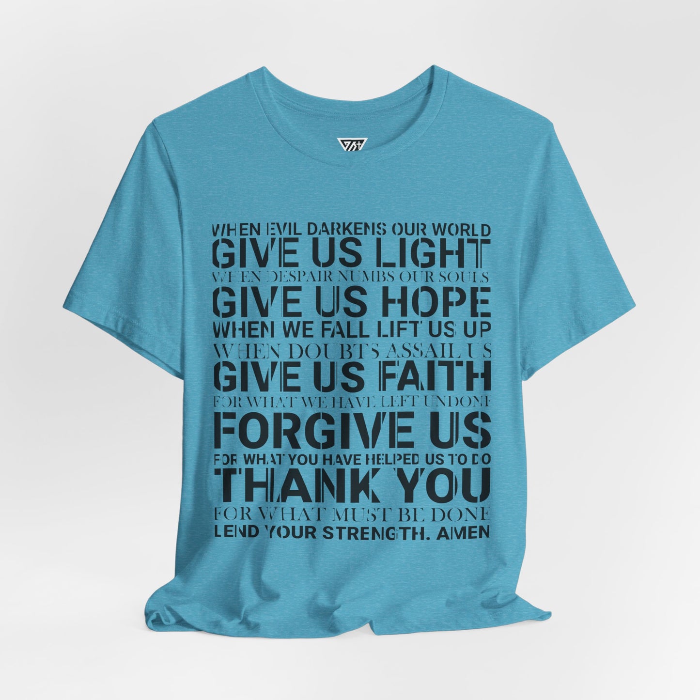 Genesis Prayer T-Shirt I Genesis Collection I Minimal Faith Shirt