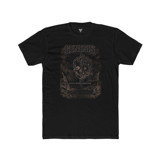 Genesis Skull Tee: Dead to the World. Alive for the War.
