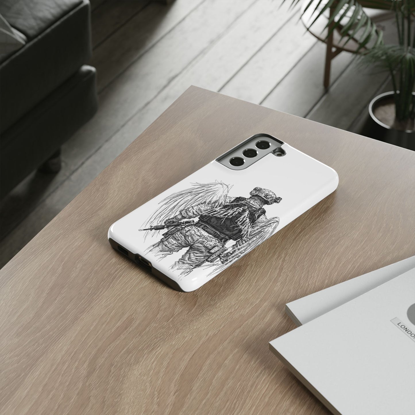 Phone Case I Unseen Collection I Faith Soldier Design